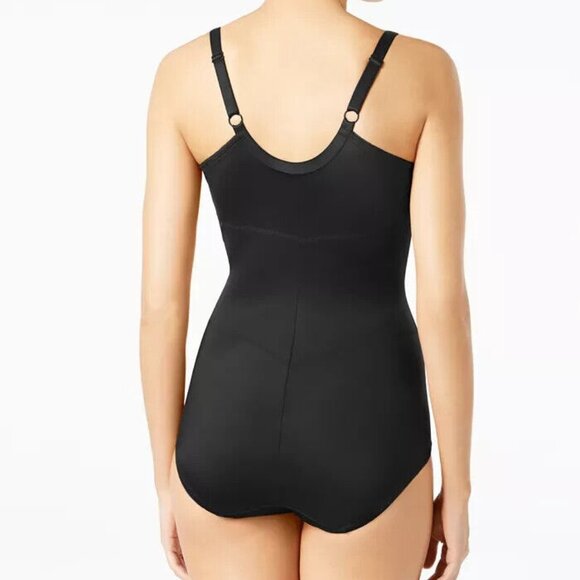 MAIDENFORM Women's Firm Control Embellished Unlined Shaping Bodysuit1456, 36C - Picture 2 of 2